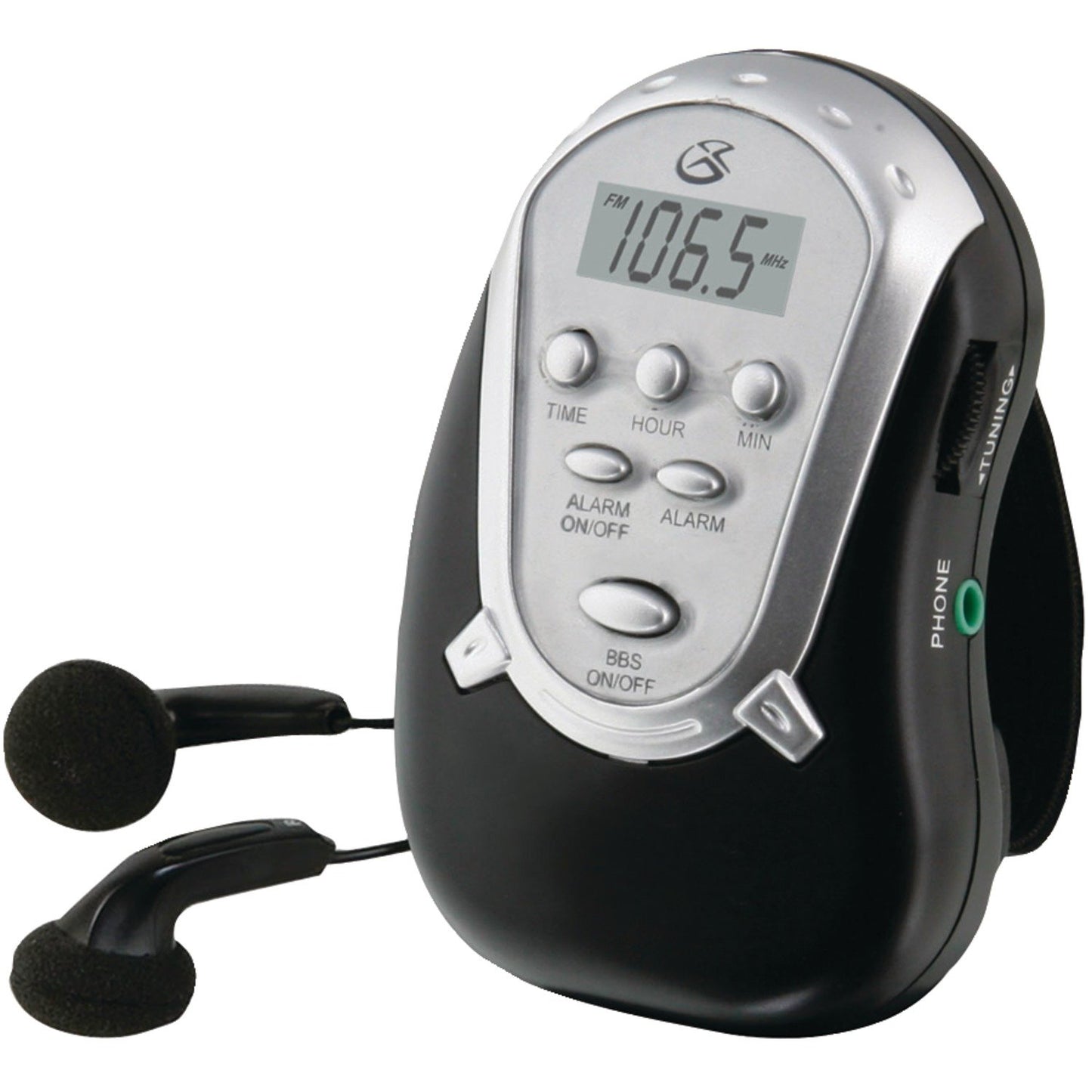 GPX R300B Portable AM/FM Armband Radio