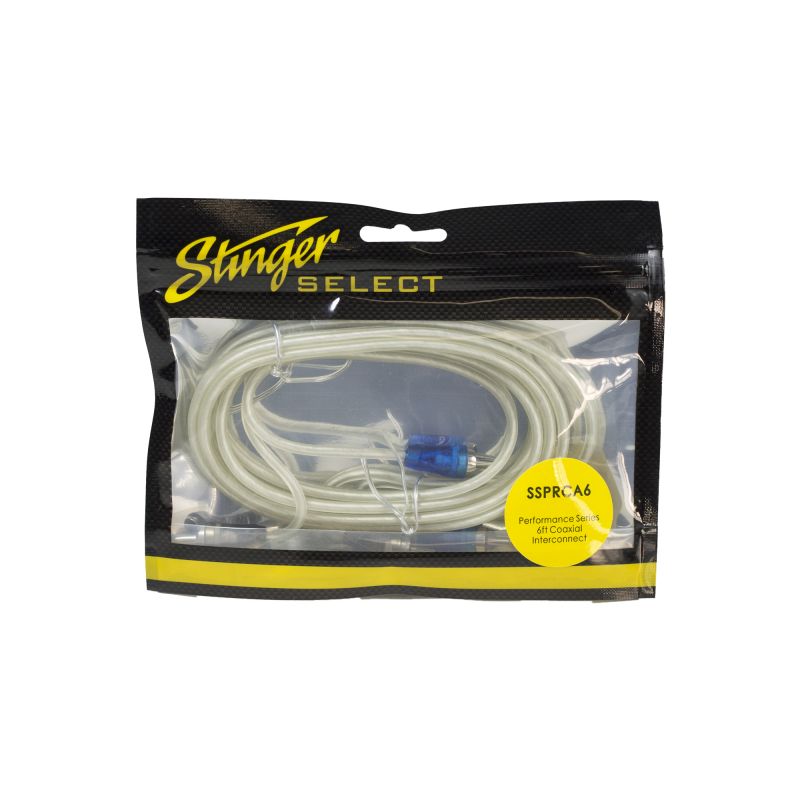 Stinger SSPRCA6 6Ft. RCA Cable