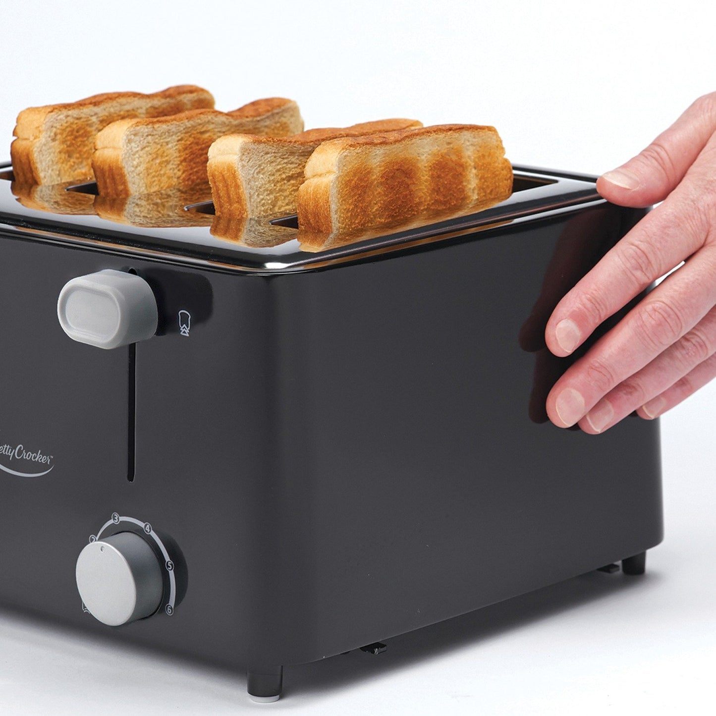 BETTY CROCKER BC-2626CB 4-Slice Toaster