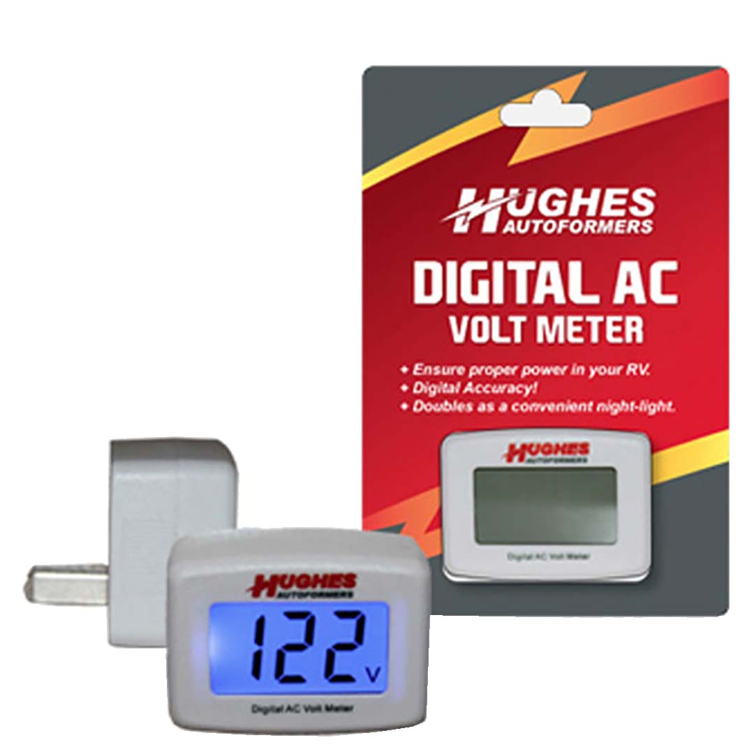 Hughes DVM1221 Accurate Digital Volt Meter/Nightlight