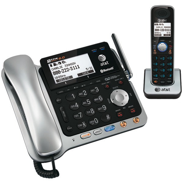 AT&T TL86109 DECT 6.0 2-Line Connect-to-Cell