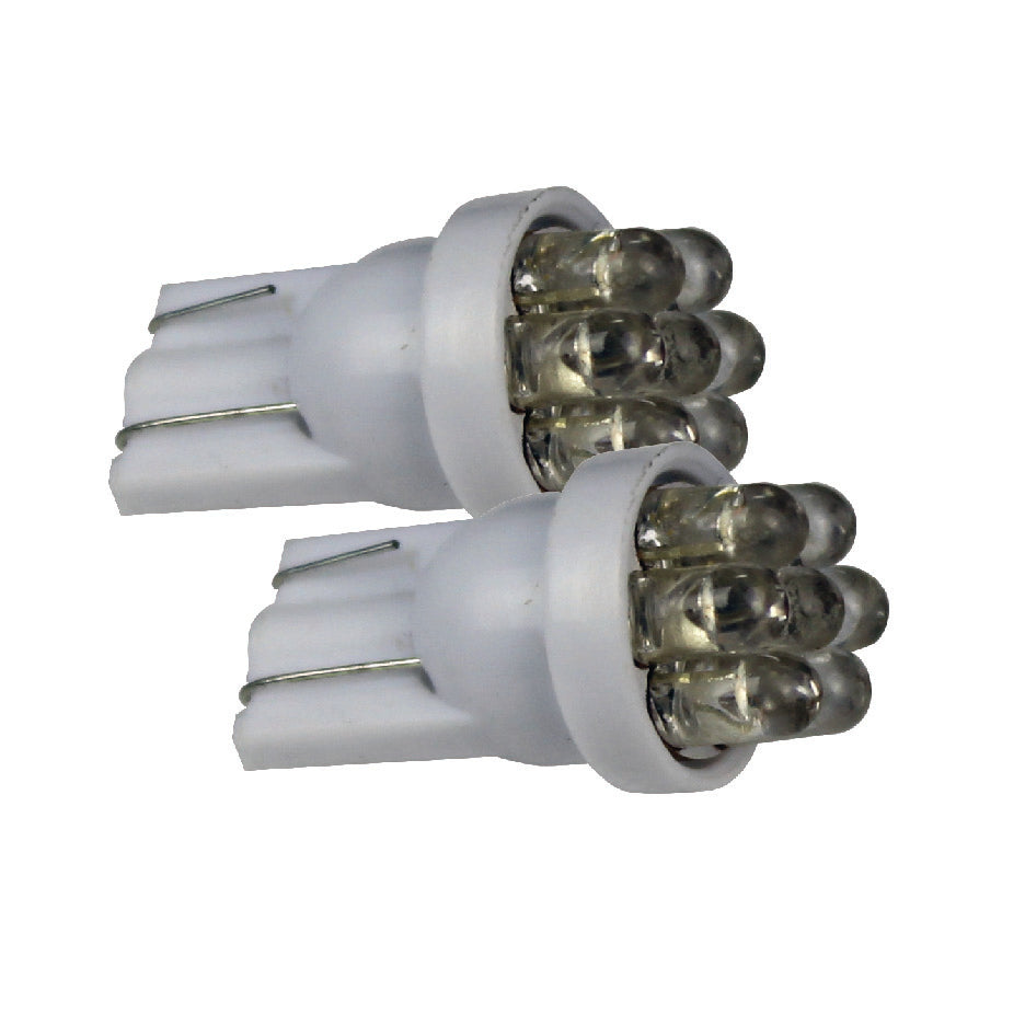 Street Vision SVT10WLED T10 F-Series LED Bulbs -White  Pair