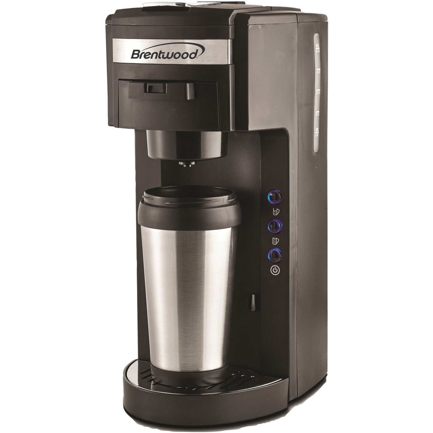 Brentwood Appl. TS-114 Single-Serve Black Coffee Maker