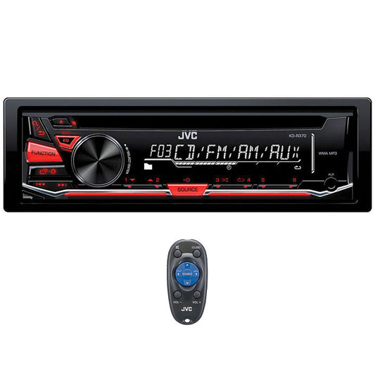 JVC KDR370 CD Receiver Front Aux Input