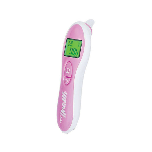 Pyle PHTM10BTPN bluetooth ear infrared thermometer-Pink