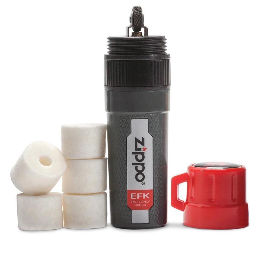 Zippo 40478 Emergency Fire Kit (Includes: Flint-wheel and 5 Easy Spark Tinders)