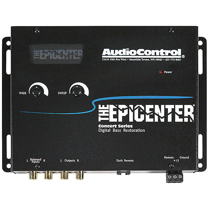 Audiocontrol EPICENTERBLACK Bass processor Concert Series