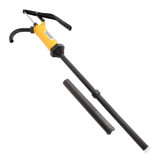 OEM Tools 24472 Lever Action Barrel Pump  Polypropylene Stainless Steel Rod
