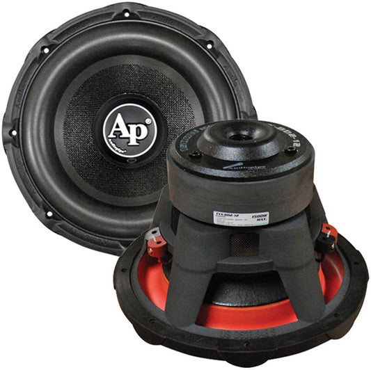 Audiopipe TXXBD212 12" Woofer 1500W Max 4 Ohm DVC