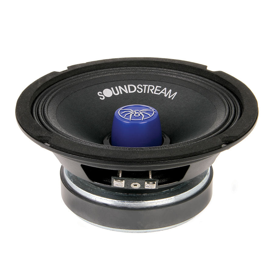 SoundStream SM650 6.5" Pro Audio Speakers Pair 200w 4 Color Changeable