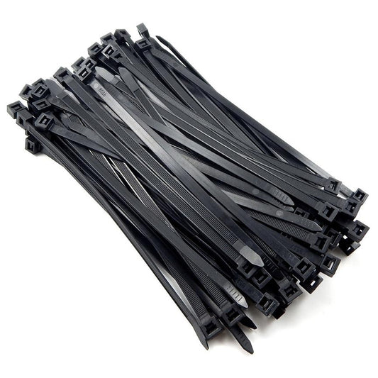 NIPPON CT8BUV 8" Wire Ties - Black (100 count)