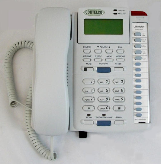 Cortelco 2200FROST 220021-TP2-27E Colleague w/CID - Frost