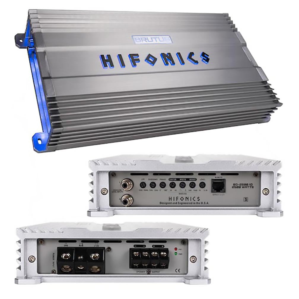 Hifonics BG25001D Brutus Gamma Series 1 x 2500 Watts @ 1 Ohm Mono