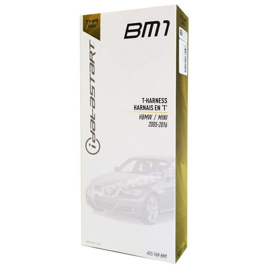 Omega OLADSTHRBM1 T-Harness for BMZ Data-Start Module  BMW/Mini Models 05-16