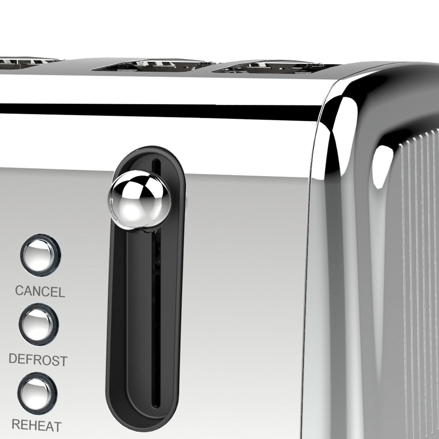 Brentwood Appl. TS-446S Extra Wide Slot 4-Slice Toaster