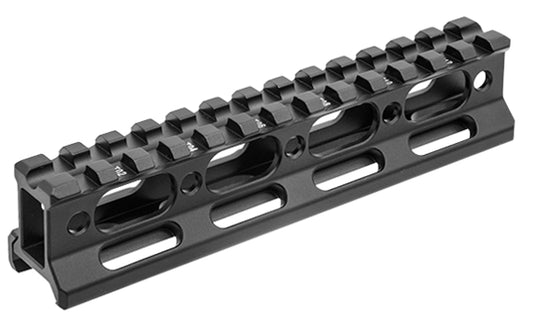 UTG MTRSX1L Super Slim Picatinny Riser Mount 1 Inch Height  13 Slots