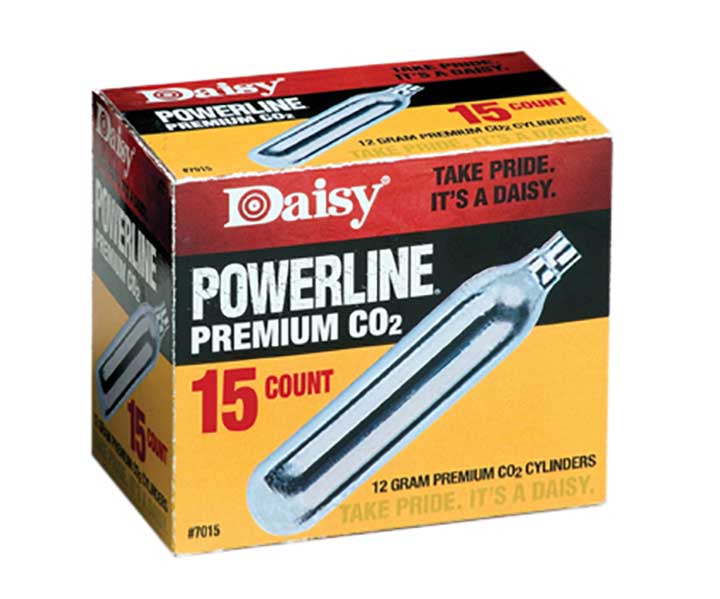 Daisy 997015611 12 Gram CO2 Cylinders (15 count)