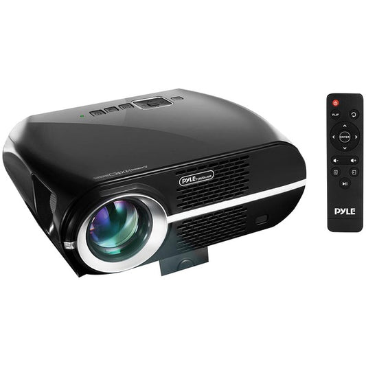 Pyle PRJLE67 1080p Full HD Home Theater Digital Projector