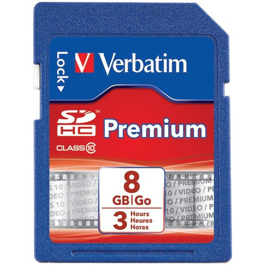 VERBATIM 96318 Class 10 SDHC Card (8Gb)