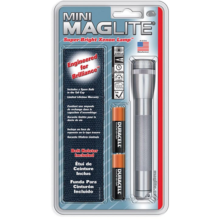 Maglite M2A09H Holster Combo Pack Gray