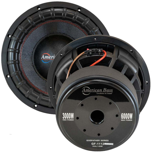 American Bass GF1222 Godfather 12" Woofer, 3000W RMS / 6000W Max