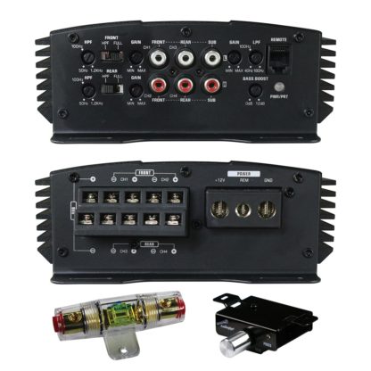 Audiopipe APMN56125 APMN Mini Series 5 Channel Amplifier, 1800 Watts