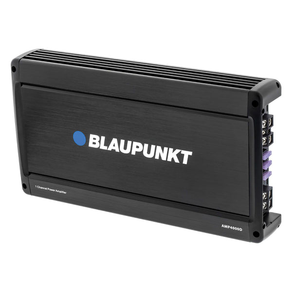 Blaupunkt AMP4000D AMP4000D 4,000-Watt-Max Monoblock Class D Amp w\Bass Remote