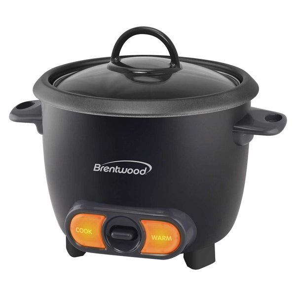Brentwood TS-506BK 6-Cups-Cooked 300-Watt Rice Cooker