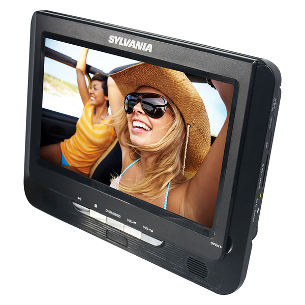 SYLVANIA SDVD9960-C 9-In. Portable Dual-Screen Standard DVD and Media Player