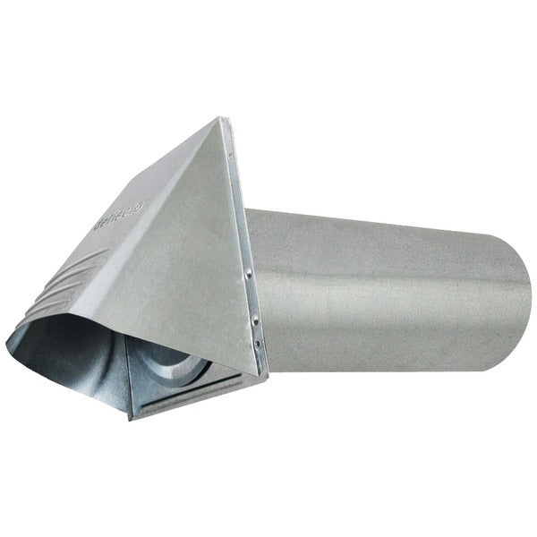 Deflecto GVH4 4" Wide-Mouth Galvanized Vent Hood