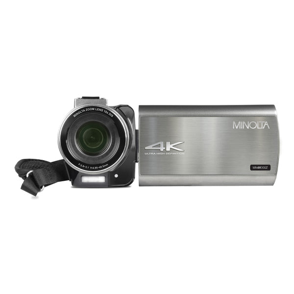 Minolta MN4K100Z-GM MN4K100Z 4K Ultra HD 36x Digital Zoom Video Camcorder