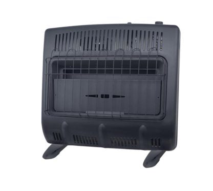 Mr. Heater F299741 30,000 BTU Vent-Free Natural Gas Garage Heater - Black