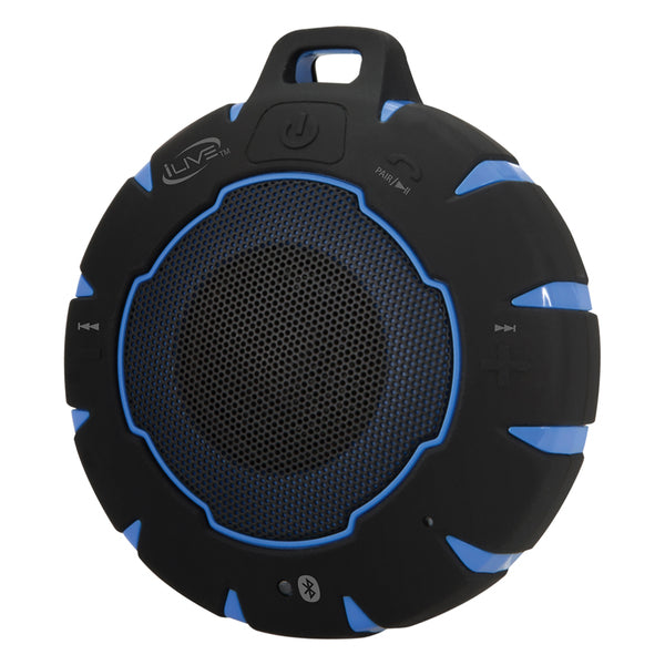 iLive ISBW157BU ISBW157BU 3.5-Watt Portable Waterproof Bluetooth Speaker