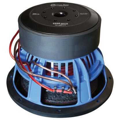 American Bass HD12D1V2 12" Woofer, 2200W RMS/4000W Max, Dual 1 Ohm Voice Coils
