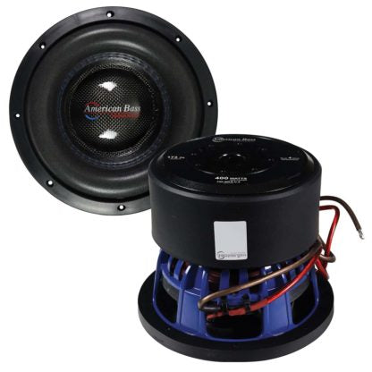 American Bass HD8D4V2 8" Woofer, 400W RMS/800W Max, Dual 4 Ohm Voice Coils