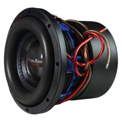 American Bass HD8D4V2 8" Woofer, 400W RMS/800W Max, Dual 4 Ohm Voice Coils
