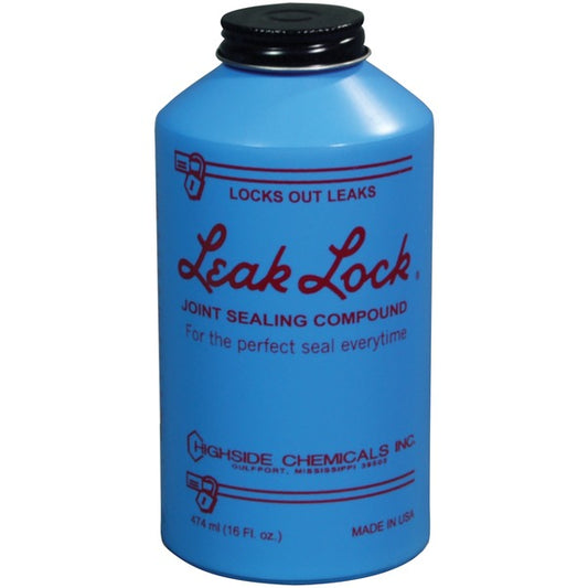 Highside Chemicals 10016 Leak Lock Pipe Joint Sealant (16 Oz. Brush-Top Jar)