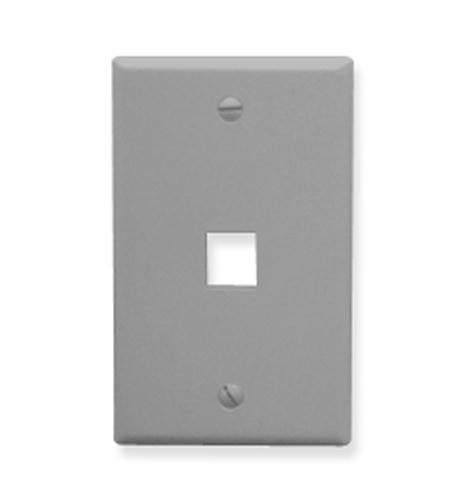 Icc FACE-1-GR Ic107f01gy - 1port Face - Gray