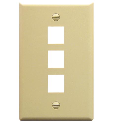 Icc FACE-3-IV Ic107f03iv - 3port Face Ivory