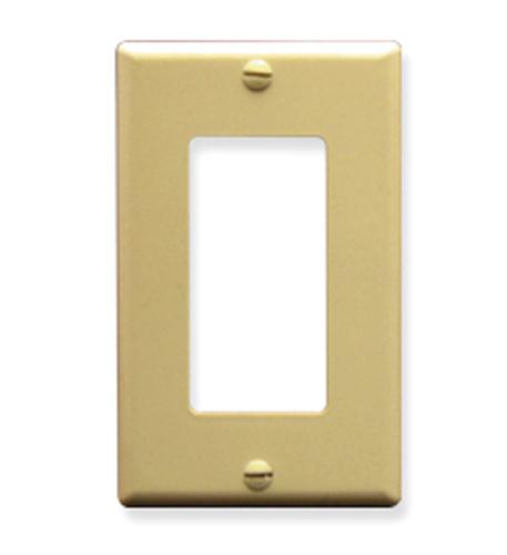 Icc IC107DFSIV Decorex Faceplate 1gang Ivory