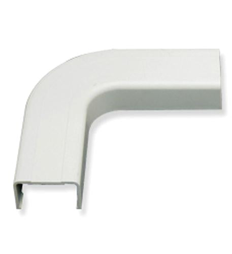 Icc ICRW11EOWH Flat Elbow, 3/4in, White, 10pk