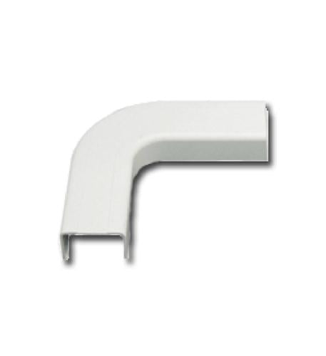 Icc ICRW13EOWH Flat Elbow, 1 3/4in, White, 10pk
