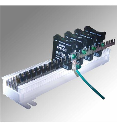 235V Clamp Telephone Protector ITW Linx Ultralinx 66 Block - 235V Clamp ...