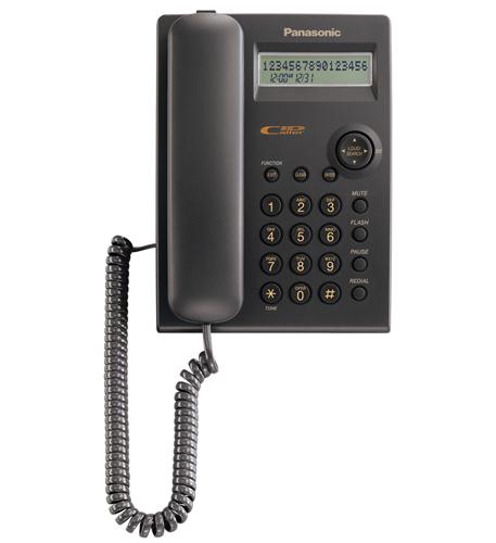 Panasonic Consumer TSC11B Feature Phone W/ Caller Id Black
