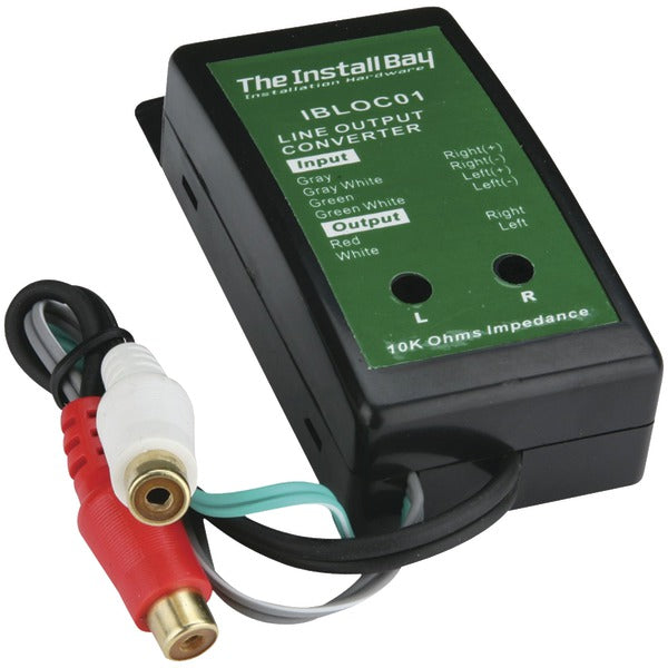 Install Bay IBLOC01 Adjustable Level Converter (2 Channels, 40 Watts)
