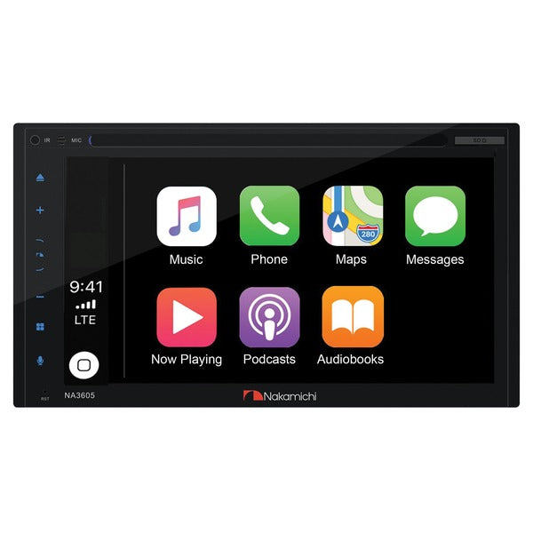 Nakamichi NM-NA3605 6.8-Inch WVGA Double-DIN In-Dash DVD Receiver