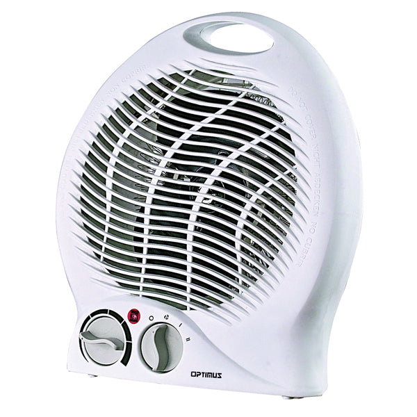 Optimus H-1322 4-Settings 1,500-Watt-Max Portable Fan Heater with Thermostat