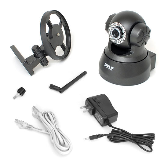 Pyle PIPCAM5 IP Camera Surveillance Security Monitor with Wi-Fi