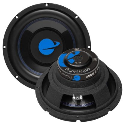 Planet Audio PL10S 10" Woofer, 400W RMS/800W Max, Single 4 Ohm Voice Coil