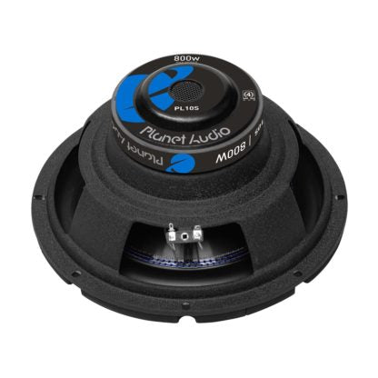 Planet Audio PL10S 10" Woofer, 400W RMS/800W Max, Single 4 Ohm Voice Coil